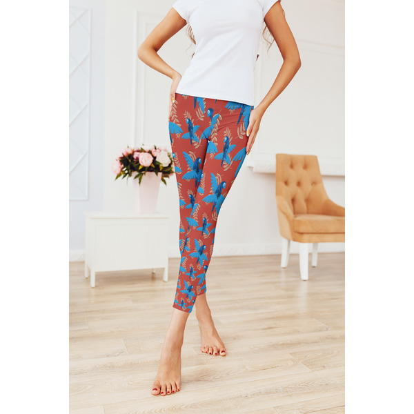 Blue Parrot Ladies Leggings - LIFESTYLE 2