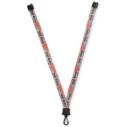 Blue Parrot Lanyard (Personalized)