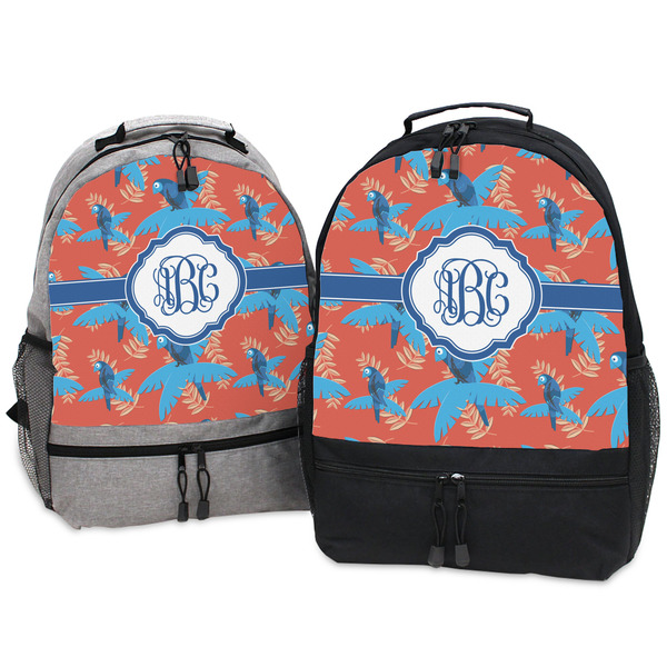 Blue Parrot Large Backpacks - Both
