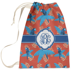 Blue Parrot Laundry Bag - Large (Personalized)