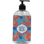 Blue Parrot Plastic Soap / Lotion Dispenser (Personalized)