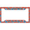 Blue Parrot License Plate Frame - Style A