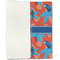 Blue Parrot Linen Placemat - Folded Half