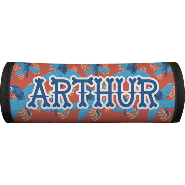 Blue Parrot Luggage Handle Wrap