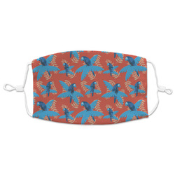 Blue Parrot Adult Cloth Face Mask - XLarge