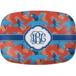 Blue Parrot Melamine Platter (Personalized)