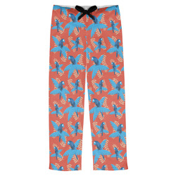 Blue Parrot Mens Pajama Pants (Personalized)