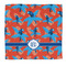 Blue Parrot Microfiber Dish Rag (Personalized)
