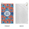 Blue Parrot Microfiber Golf Towels - Small - APPROVAL
