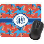 Blue Parrot Rectangular Mouse Pad (Personalized)