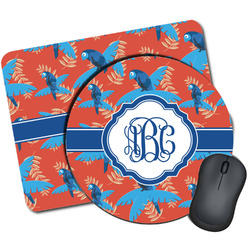 Blue Parrot Mouse Pad (Personalized)