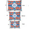 Blue Parrot Outdoor Dog Beds - SIZE CHART