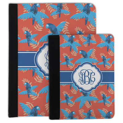 Blue Parrot Padfolio Clipboard (Personalized)
