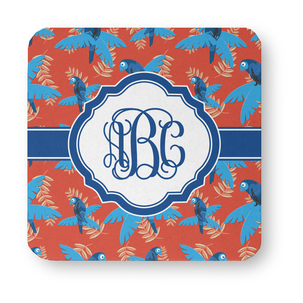 Blue Parrot Paper Coasters - Approval