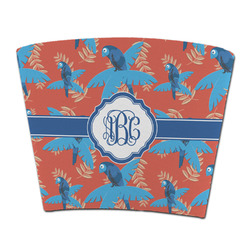 Blue Parrot Party Cup Sleeve - without bottom (Personalized)