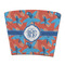 Blue Parrot Party Cup Sleeves - without bottom - FRONT (flat)