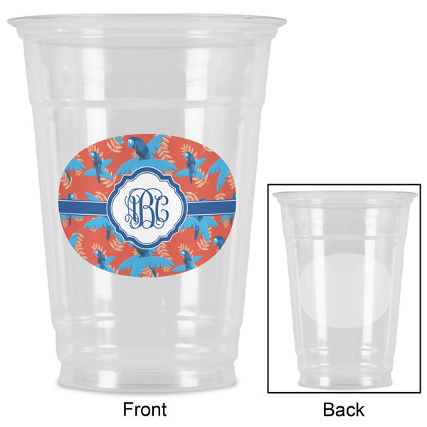 Blue Parrot Party Cups - 16oz - Approval