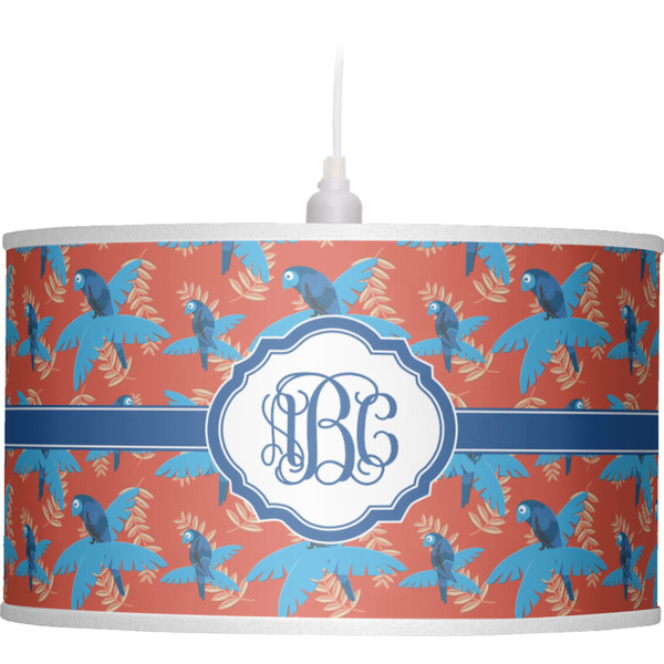Blue Parrot Pendant Lamp Shade
