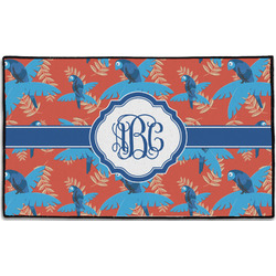 Blue Parrot Door Mat - 60"x36" (Personalized)