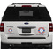 Blue Parrot Personalized Car Magnets on Ford Explorer