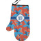Blue Parrot Personalized Oven Mitt - Left