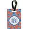 Blue Parrot Personalized Rectangular Luggage Tag