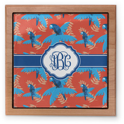 Blue Parrot Pet Urn w/ Monogram