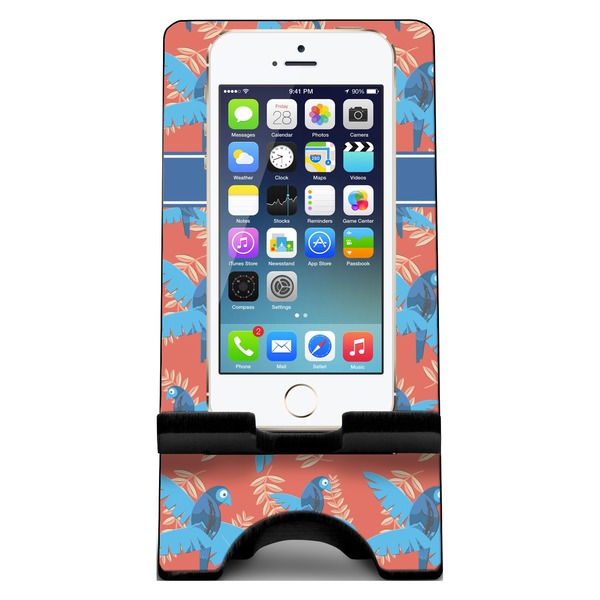 Blue Parrot Phone Stand w/ Phone