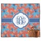 Blue Parrot Outdoor Picnic Blanket (Personalized)