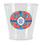 Blue Parrot Plastic Shot Glass (Personalized)