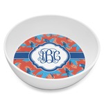 Blue Parrot Melamine Bowl - 8 oz (Personalized)