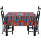 Blue Parrot Rectangular Tablecloths - Side View