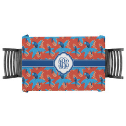 Blue Parrot Tablecloth - 58"x58" (Personalized)