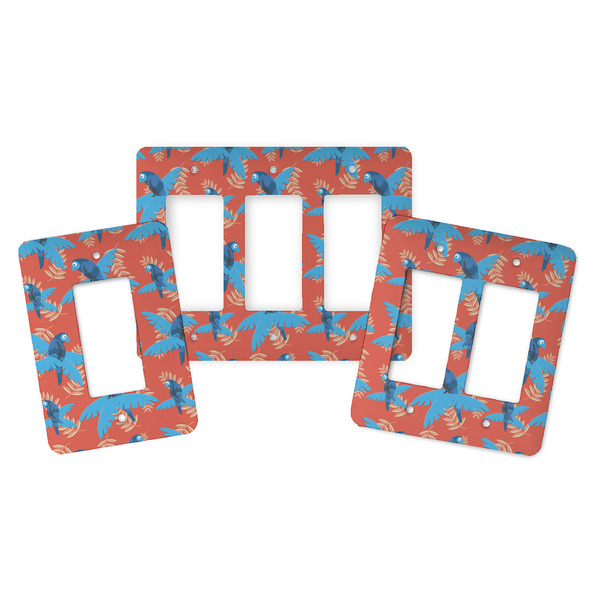 Blue Parrot Rocker Light Switch Covers - Parent - ALL VARIATIONS