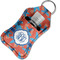 Blue Parrot Sanitizer Holder Keychain - Small in Case