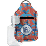 Blue Parrot Hand Sanitizer & Keychain Holder (Personalized)