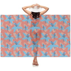Blue Parrot Sheer Sarong