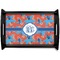 Blue Parrot Serving Tray Black Small - Main