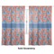 Blue Parrot Sheer Curtains