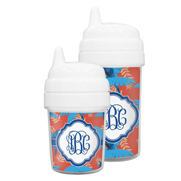 Blue Parrot Sippy Cups