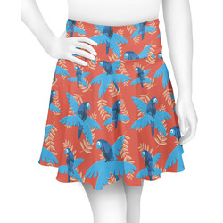 Blue Parrot Skater Skirt - Medium (Personalized)