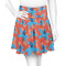 Blue Parrot Skater Skirt