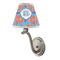 Blue Parrot Small Chandelier Lamp - LIFESTYLE (on wall lamp)