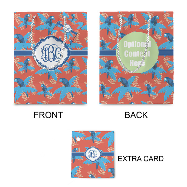Blue Parrot Small Gift Bag - Approval