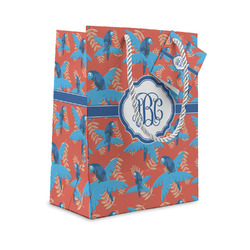 Blue Parrot Small Gift Bag (Personalized)