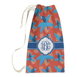Blue Parrot Laundry Bags - Small (Personalized)