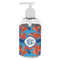 Blue Parrot Plastic Soap / Lotion Dispenser (8 oz - Small - White) (Personalized)