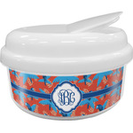 Blue Parrot Snack Container (Personalized)