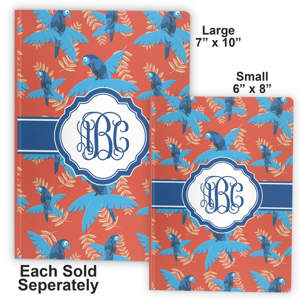 Blue Parrot Soft Cover Journal - Compare