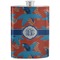 Blue Parrot Stainless Steel Flask (Personalized)